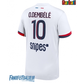 Paris Saint-Germain Ousmane Dembele #10 Tricou Fotbal Replică 2025-26 Barbati Deplasare